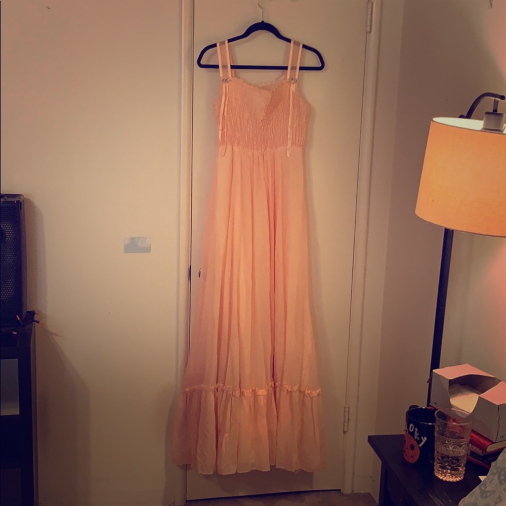 Light Salmon Fairy Dress